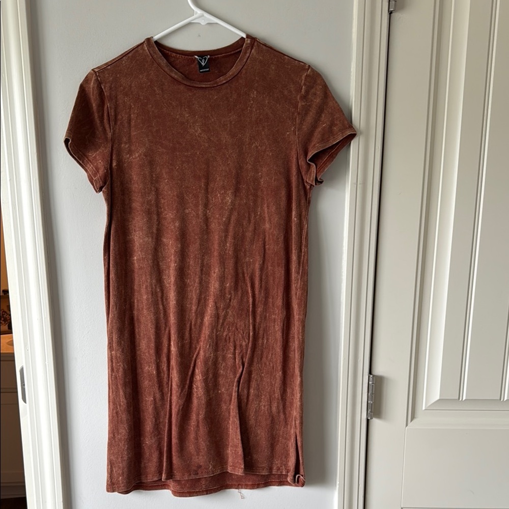 Windsor Women's Rust T-Shirt Dress